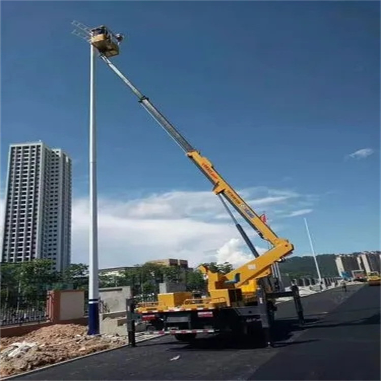 乐至维修路灯的曲臂升降车出租